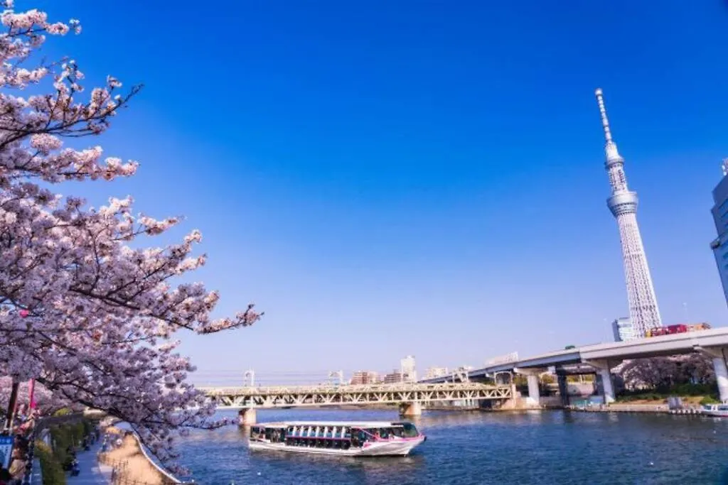 303 Oshiage Sta 3Mins Walk! Wi-Fi & Elevator 4Pax Apartment Tokyo
